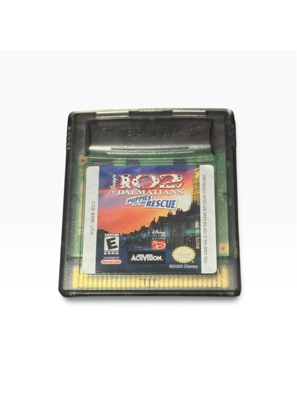 Game Boy Color 102 Dalmatians Puppies to the Rescue Video Game Activision 2000